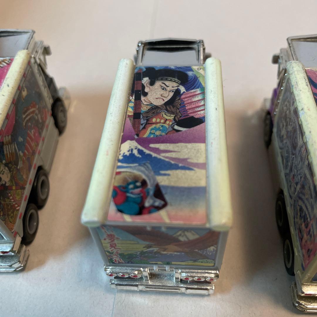 2319.プルバックで走るデコトラミニカー6台まとめ売り