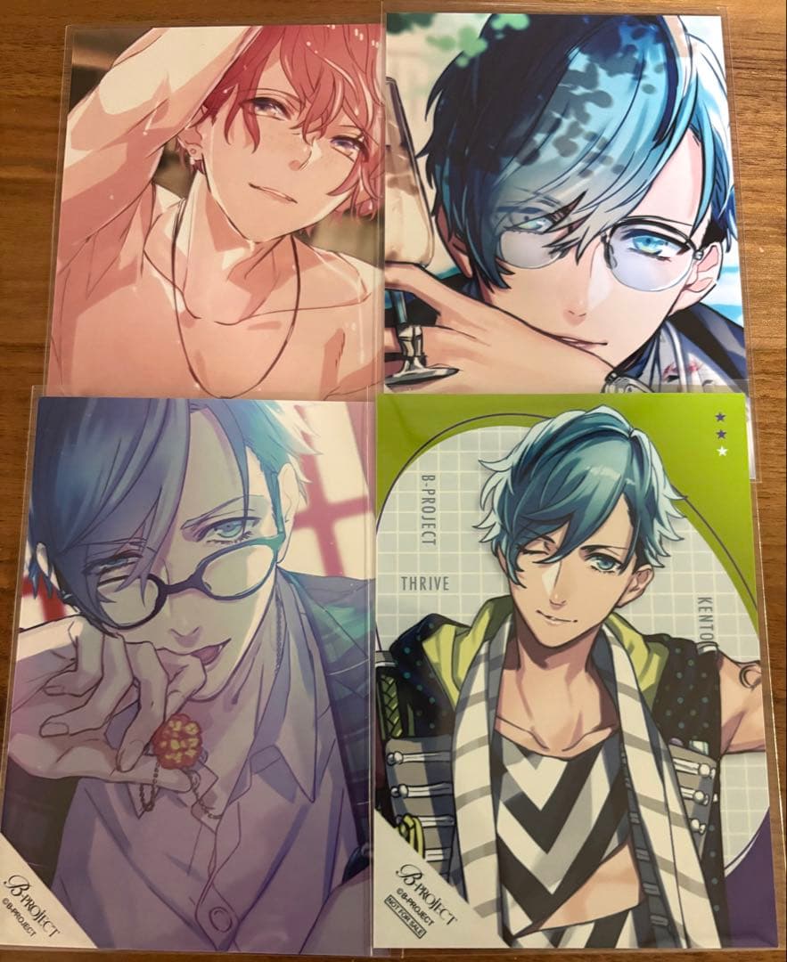 B-PROJECT AGF 購入特典　愛染 健十　サイン　箔押し
