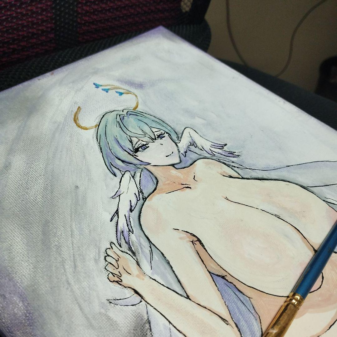 ロビンファンタジーキャラクター パステル画 A4サイズ