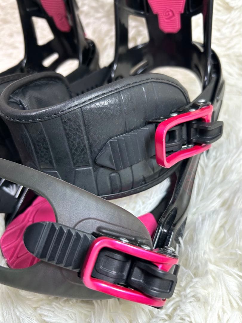 SALOMON ビンディング　スノボ　レディース　ブラックピンク　M