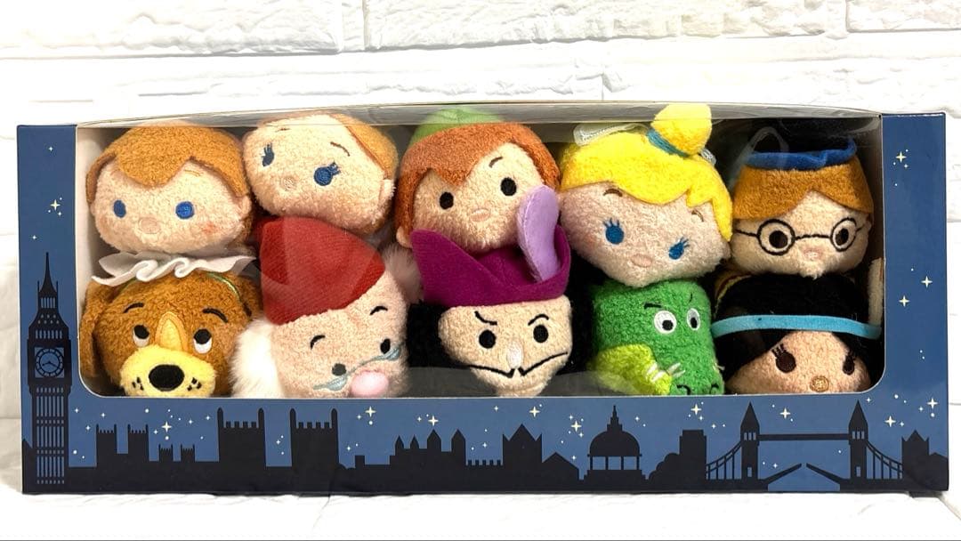 【ツムツム】ピーターパン セット ぬいぐるみ（10体セット）