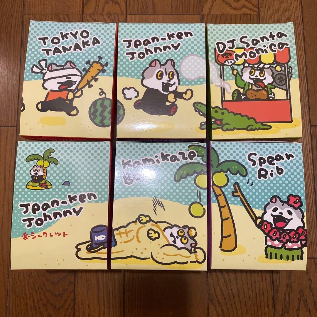 MAN WITH A MISSION ぷかぷかフィギュア 6体セット