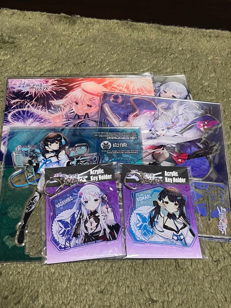 crystalia 刹那にかける恋はなび　アクリルスタンド