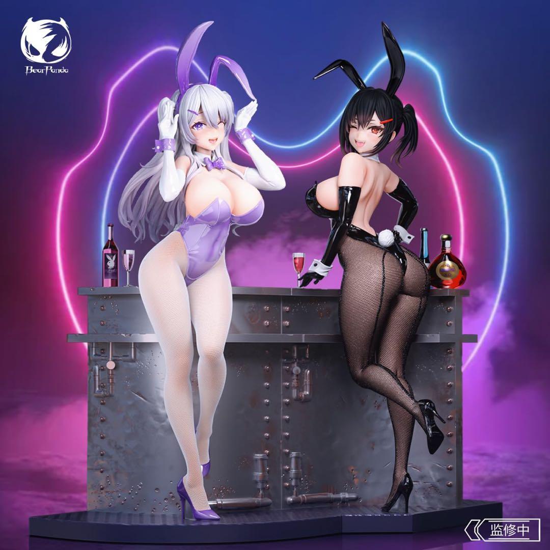 【新品・未開封】朝凪　シア&凛　バニーフィギュア　1/6