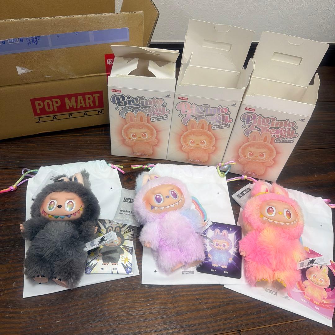 ポップマート購入　ラブブ　エナジー　セット　シークレット　公式　正規品　開封のみ
