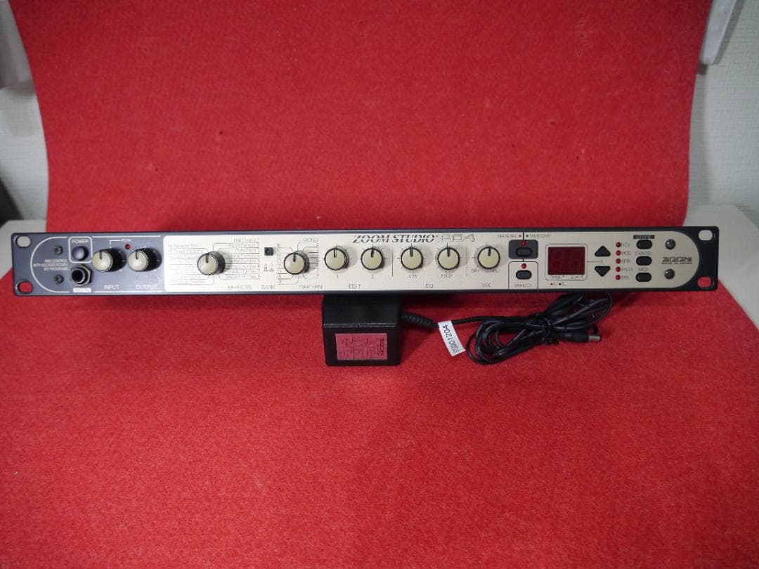 【中古】ZOOM STUDIO 1204＆純正電源アダプタ付