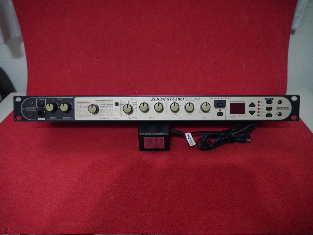 【中古】ZOOM STUDIO 1204＆純正電源アダプタ付