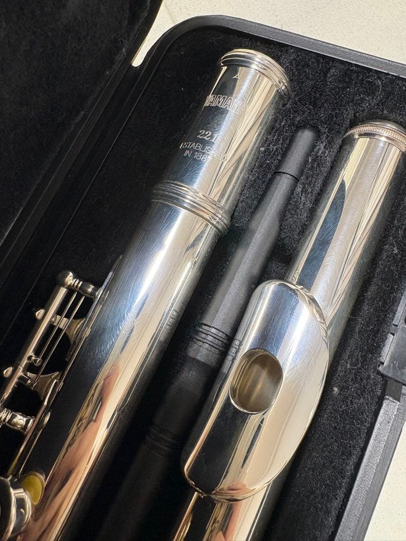 極美品☆YAMAHA フルート　YFL-221 後期モデル 管楽器