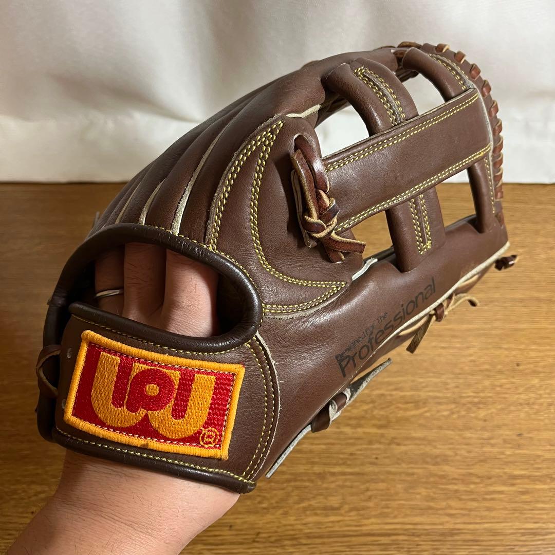 ワールドペガサス 一般硬式 グローブ グラブ 外野用 右投げ 美品