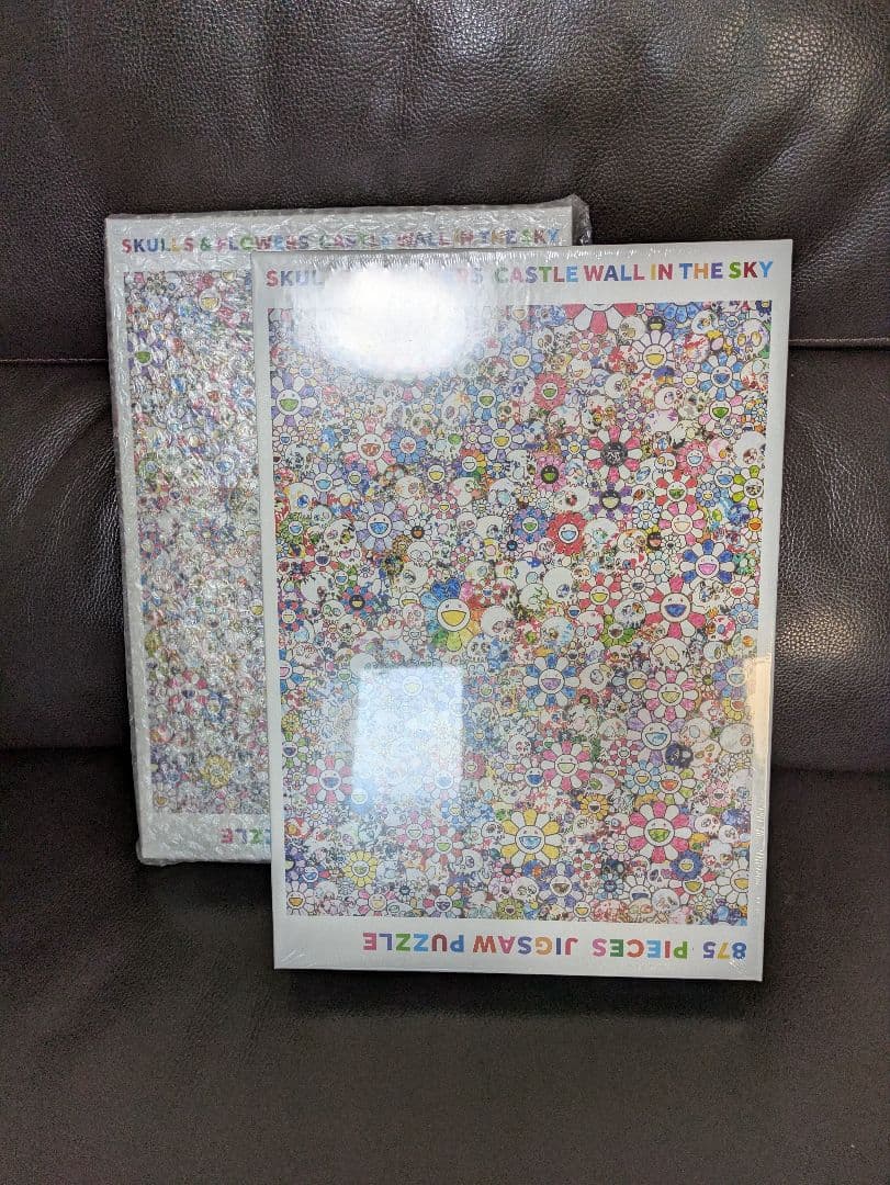 村上隆 ジグソーパズル SKULLS & FLOWERS CASTLE WALL