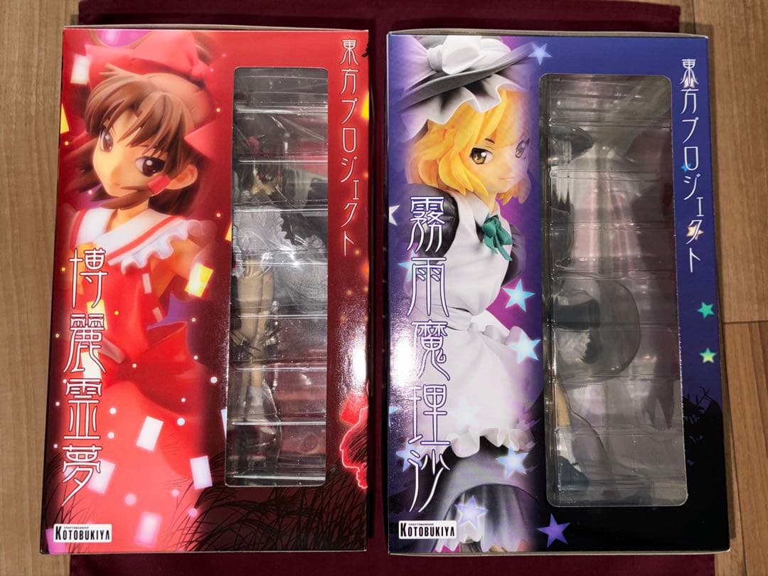 【新品未開封】 博麗霊夢 霧雨魔理沙 松倉ねむver. 1/8 フィギュア