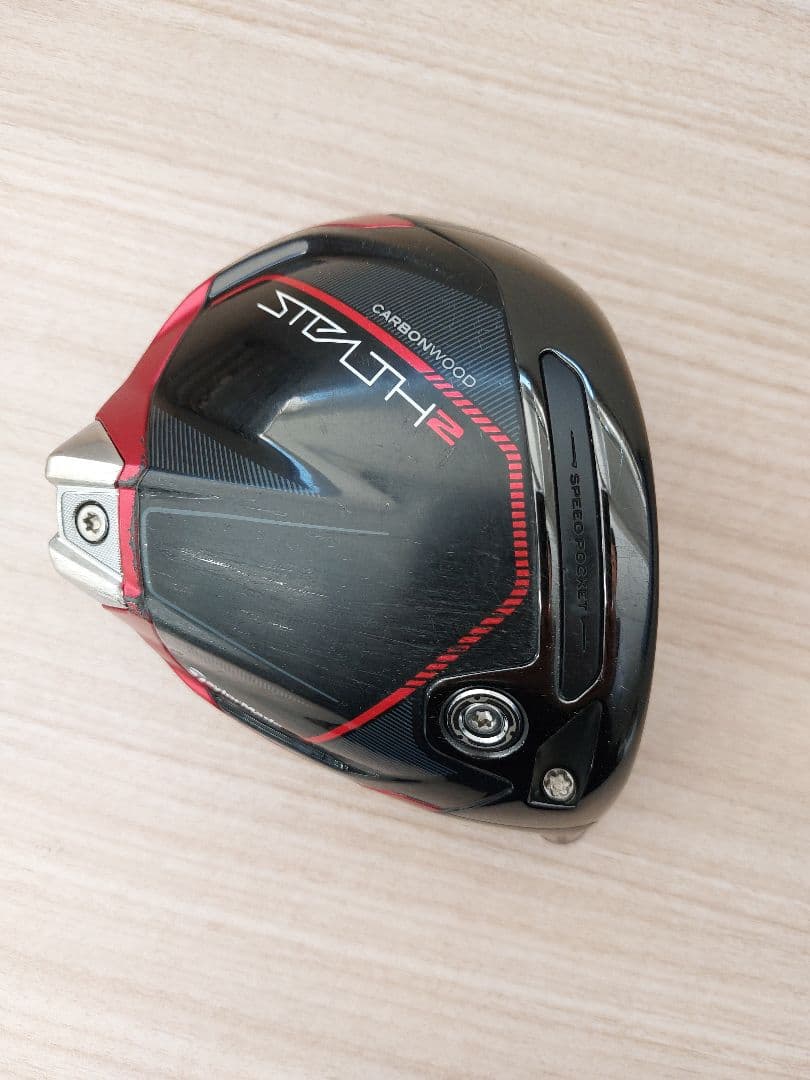 テーラーメイド　ステルス2ドライバー　ヘッドのみ(カバー付き)