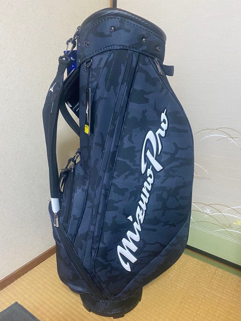 Mizuno Pro ブラック迷彩 キャディバッグ新品未使用