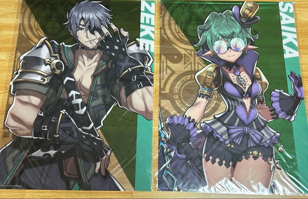 ゼノブレイド2 A3クリアポスター 21枚