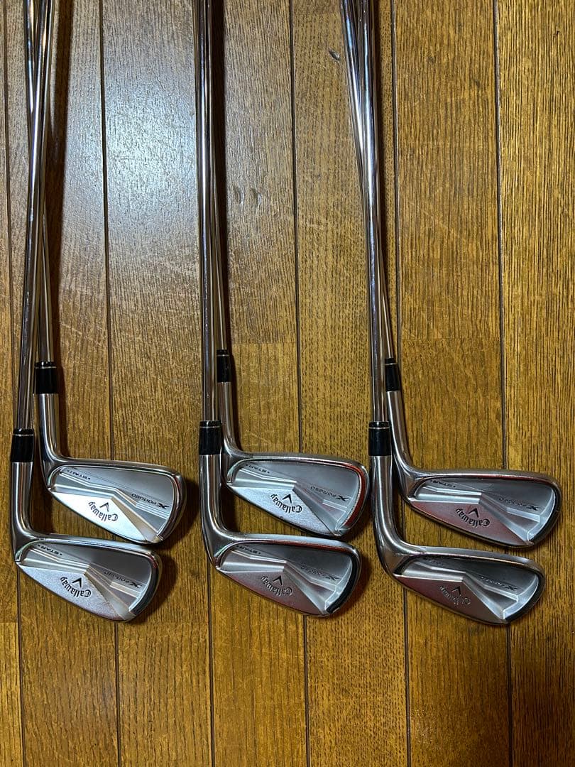 2024キャロウェイX−forged star #5〜PW（DG95 R300）