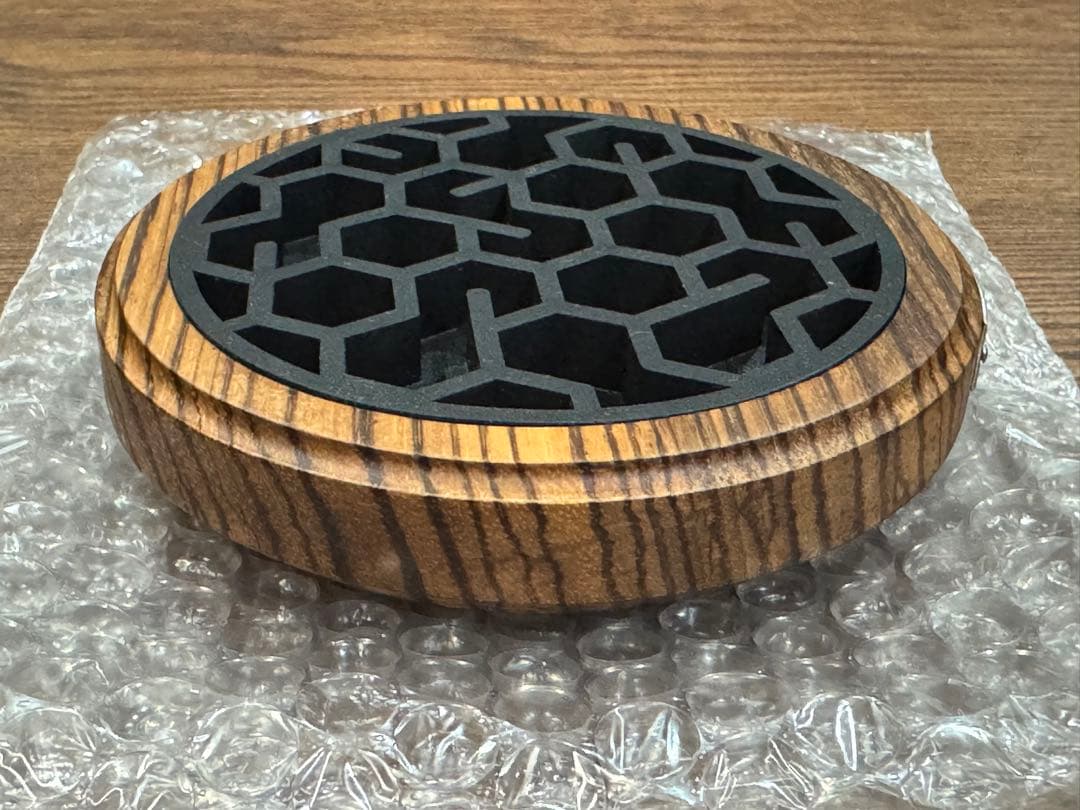 XWAG PRODUCTS X-TAGE ROUNDM コースター ゼブラウッド