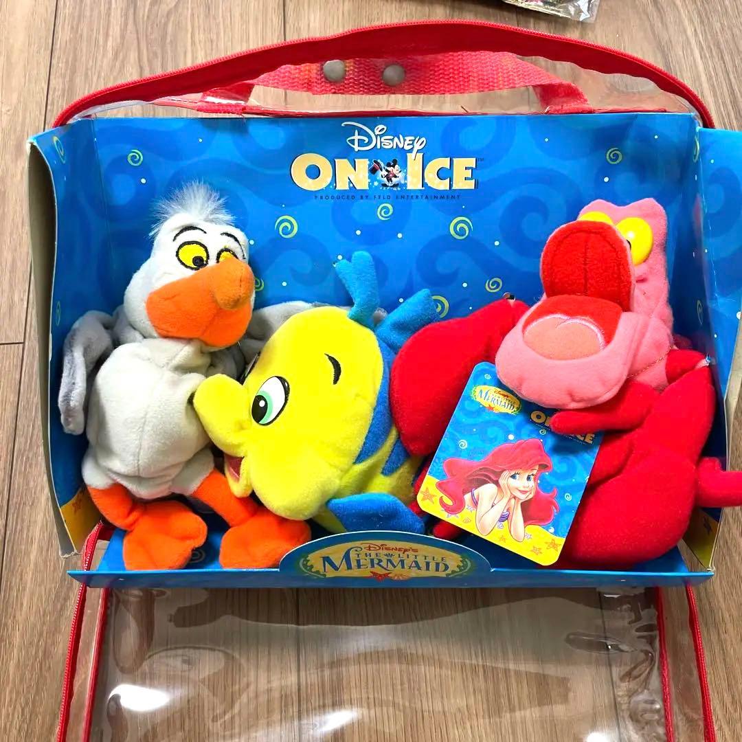ディズニーオンアイス　リトルマーメイド　人形セット　ディズニー　シー