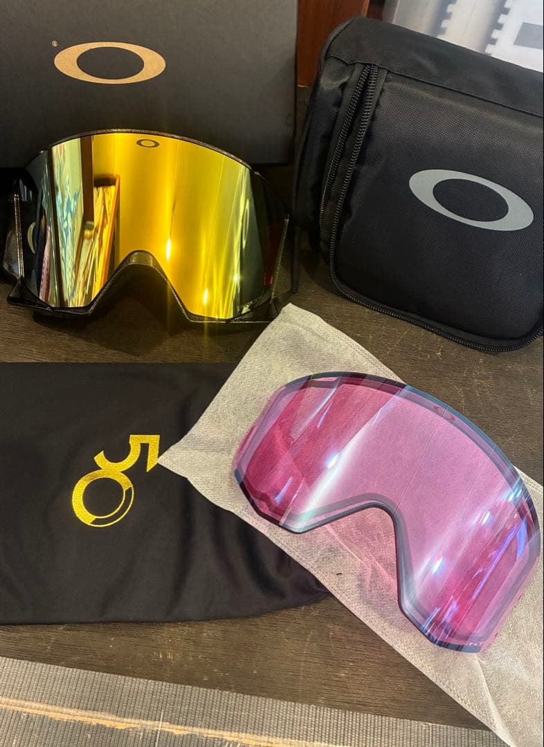 OAKLEYゴーグル FLOW SCAPE M&Lサイズ2個セット全国送料無料