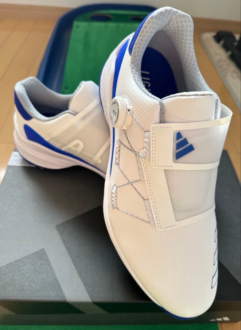 新品◇ADIDAS アディダス ゴルフ◇27.5㎝◇ゼットジー23 ボア