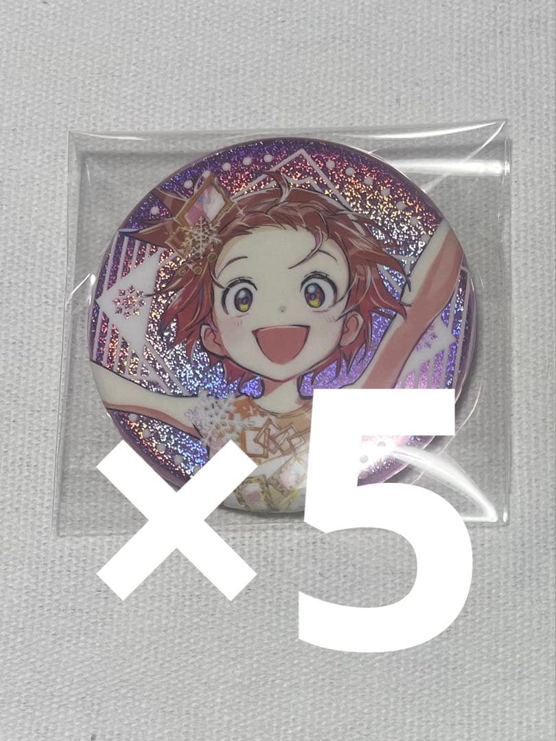 メダリスト展　缶バッジ　結束いのり