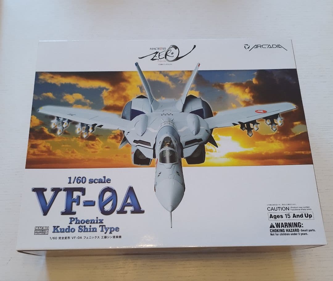 アルカディア　マクロス　VF-0A フェニックス 工藤シン搭乗機　【開封美品】