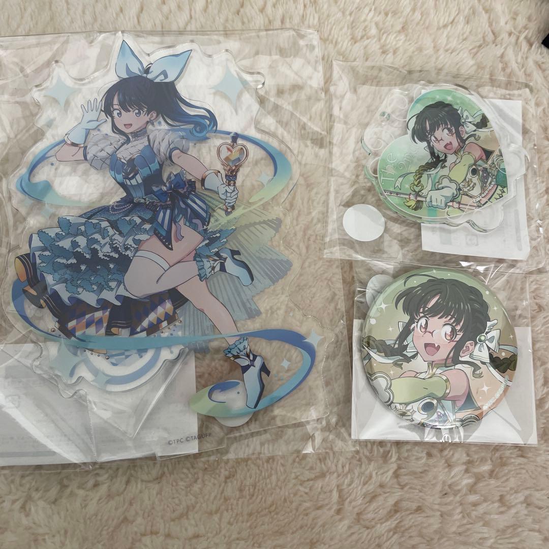 くじコレ グリッドマンユニバース 魔法少女　宝多六花　アクスタ　アクリルスタンド