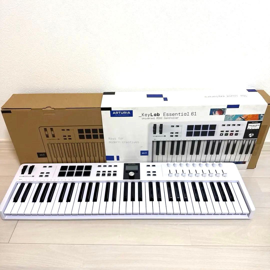 midiキーボード keylab essential 61