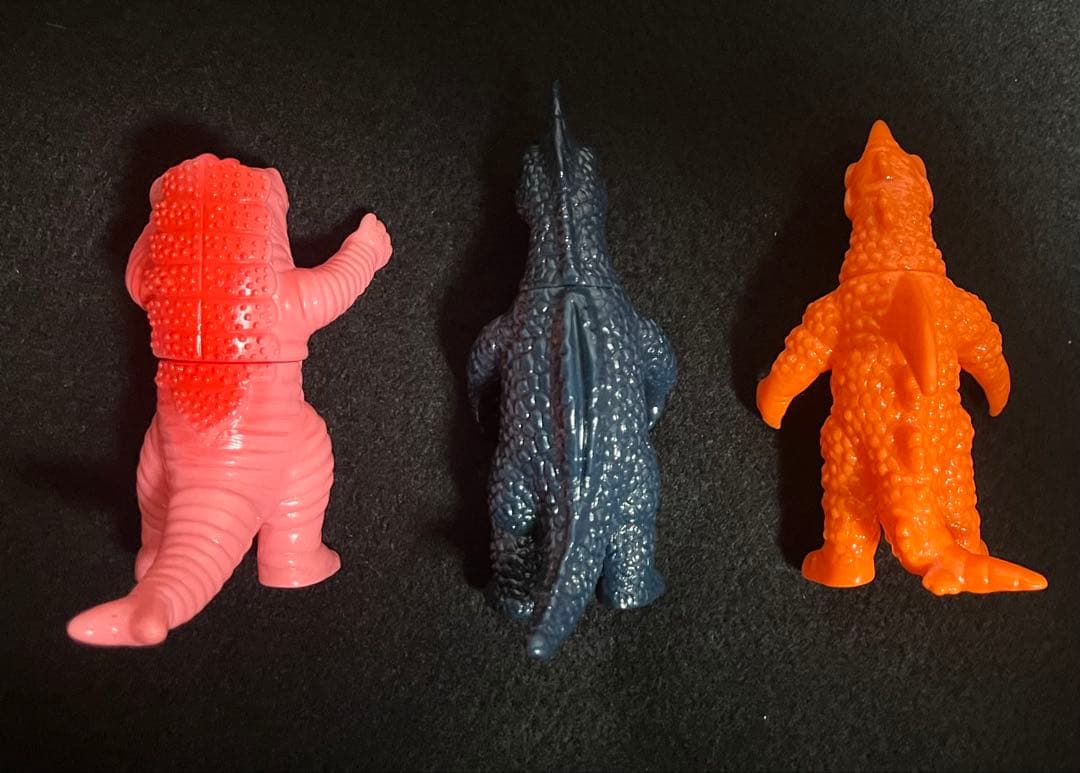 復刻 ブルマァク ミニ怪獣シリーズ やまなや 三体セット
