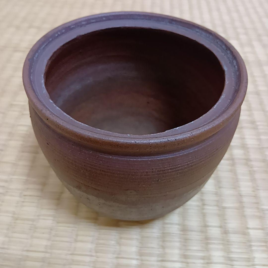 骨董品　備前焼　建水　茶道具　鉢　壺　小物入れ アンティーク　コレクション　陶器