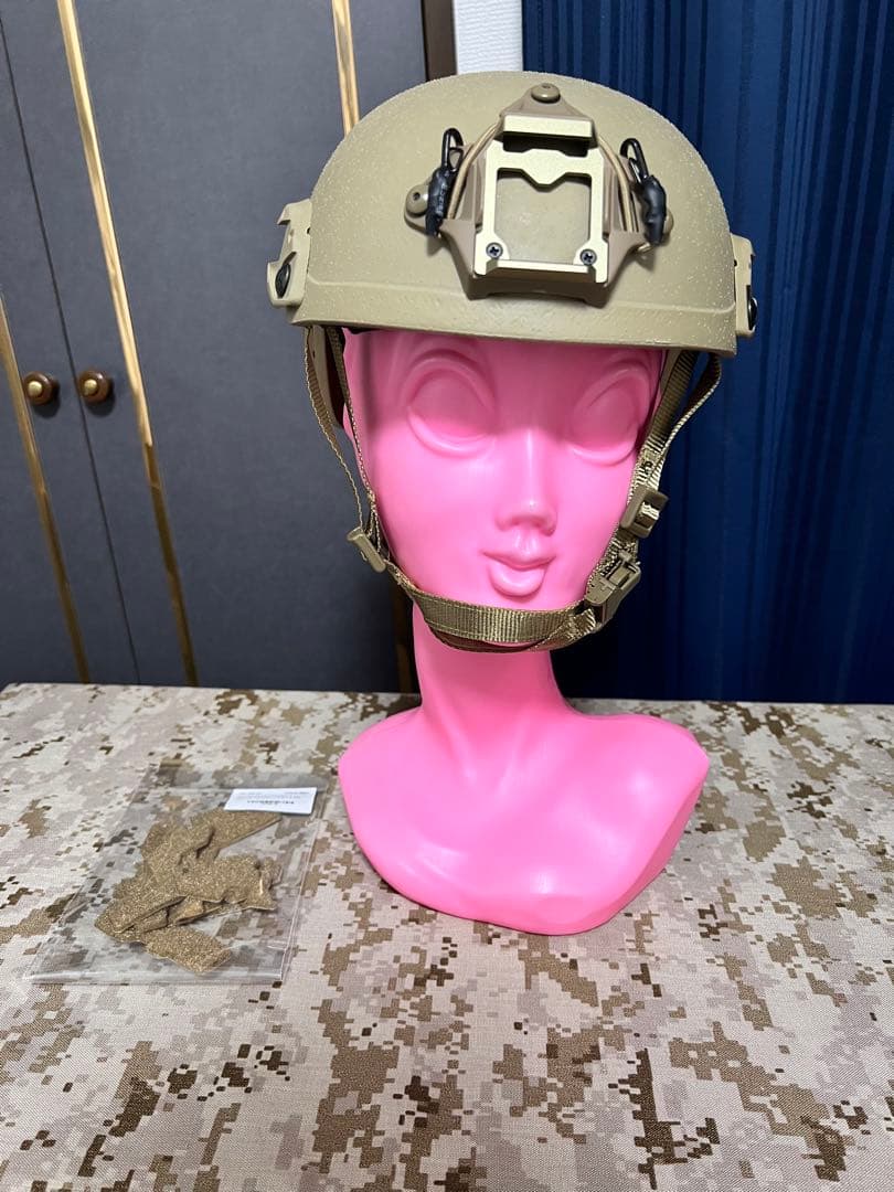 レプリカ　FTHS ヘルメット　TAN Lサイズ　ops core CAG 米軍