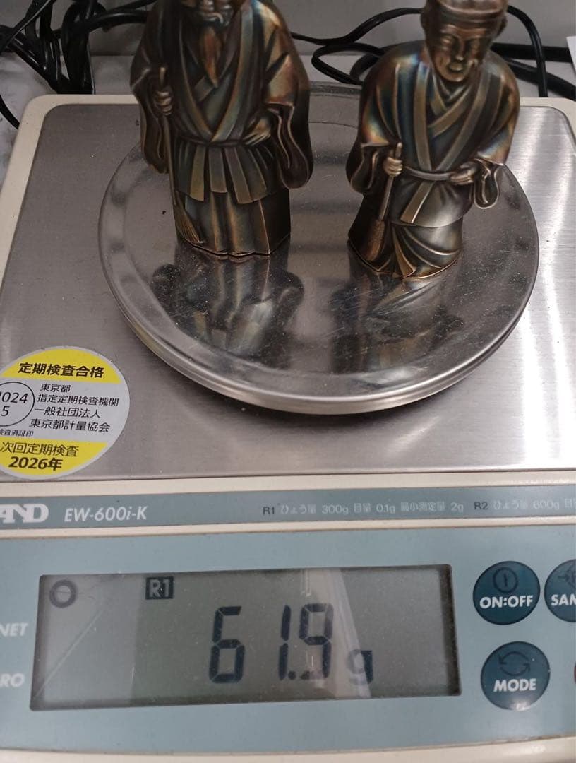純銀高砂人形