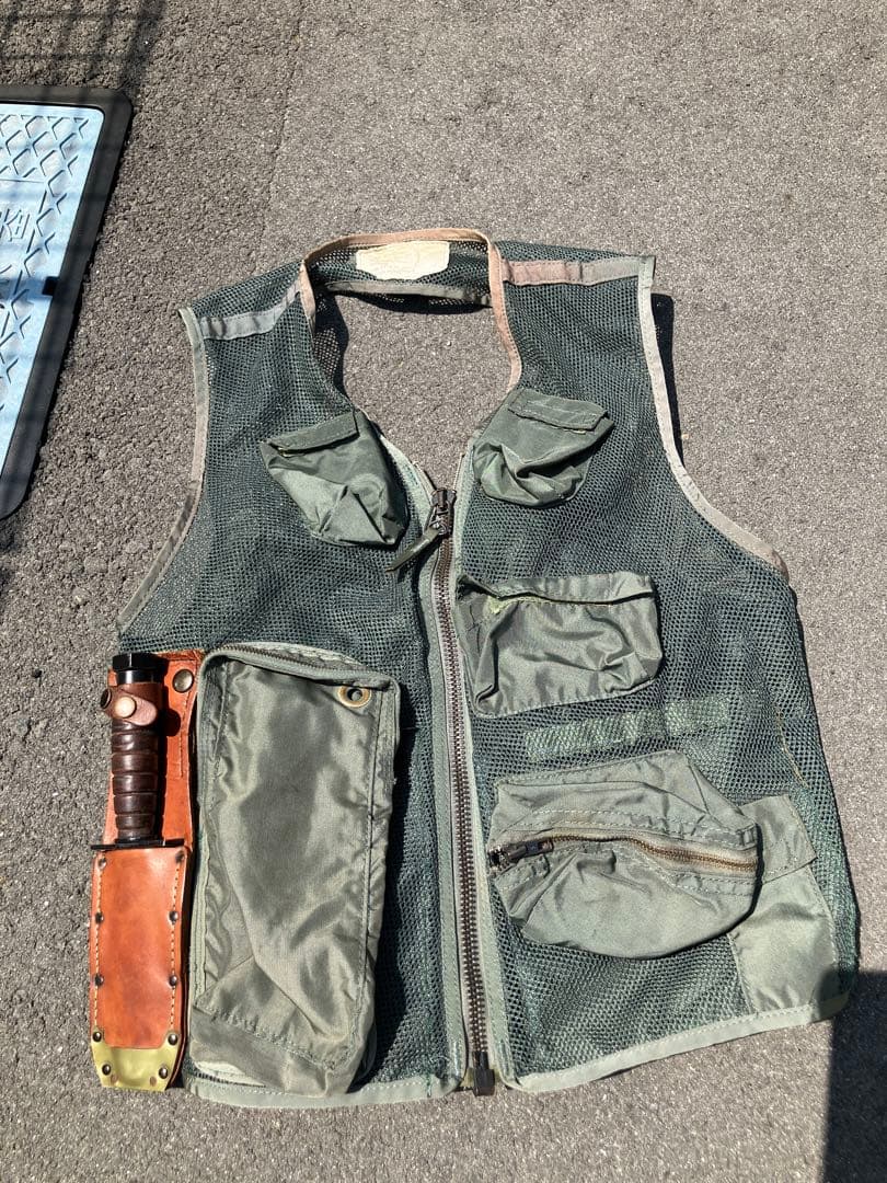米軍　サバイバルベスト　カミラスナイフ