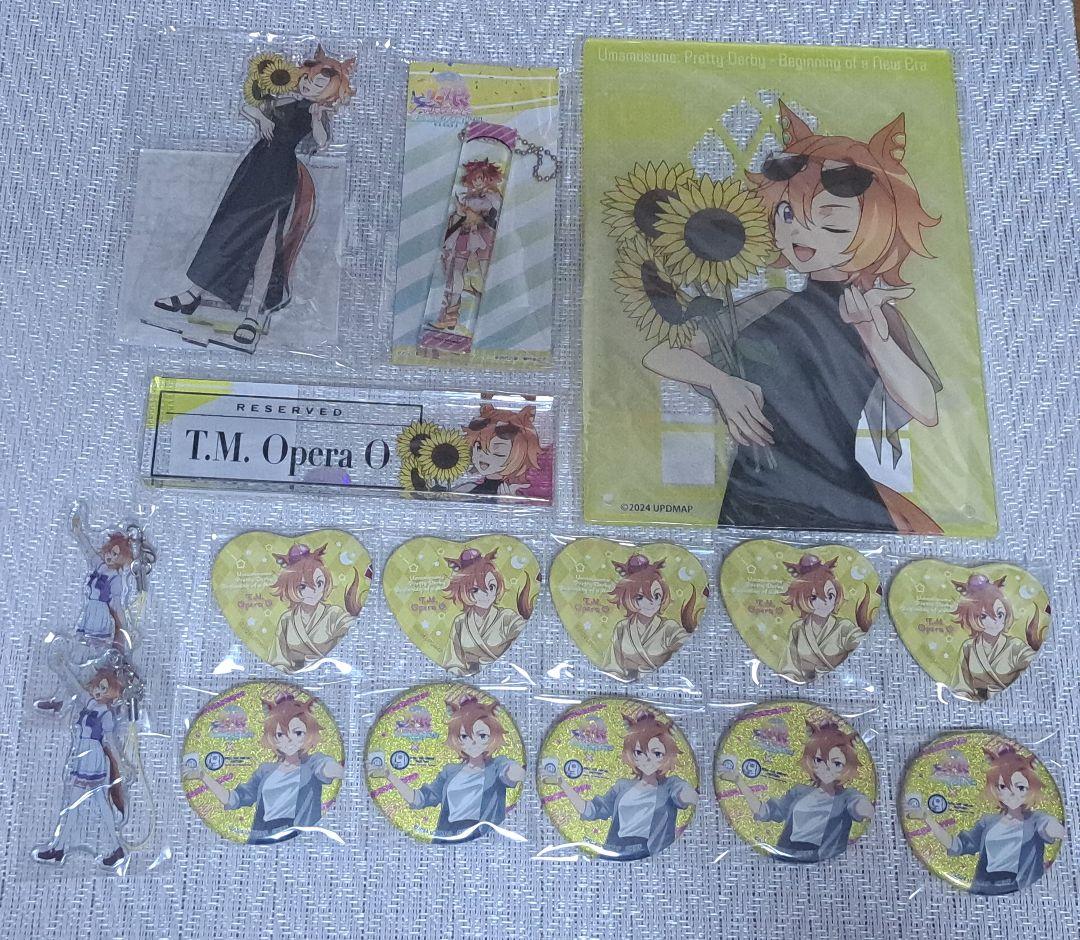 劇場版 ウマ娘 新時代の扉 テイエムオペラオー 缶バッジ アクリルスタンド