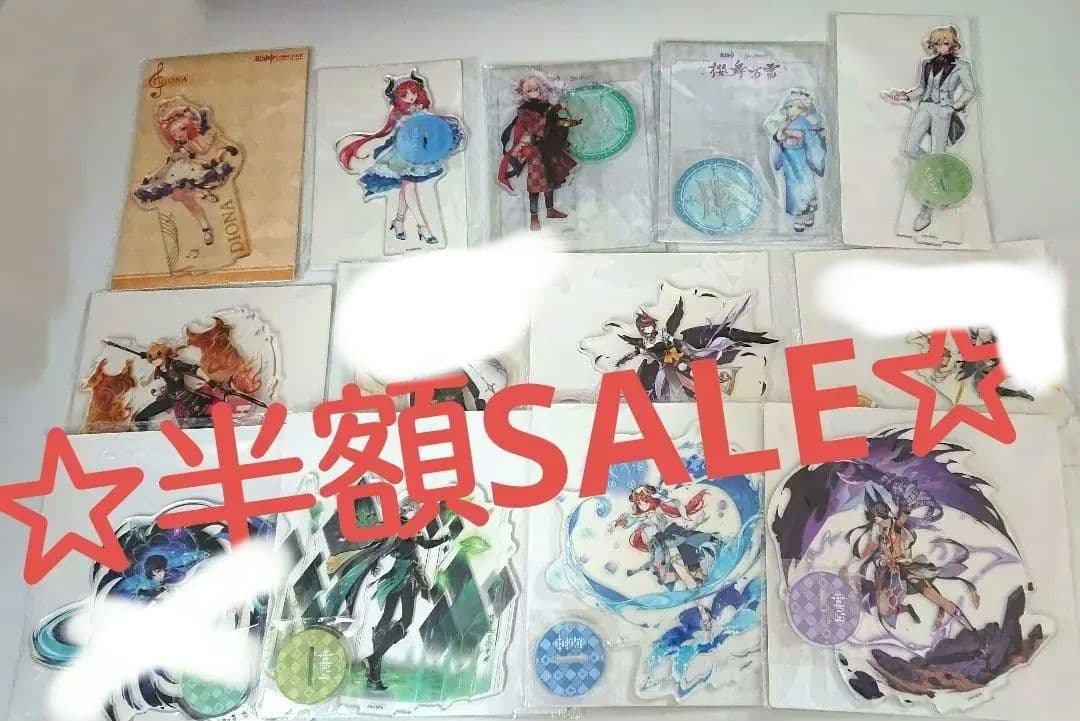 原神 まとめ売り GiGO アクスタ スイパラ 缶バッジ クリアファイル