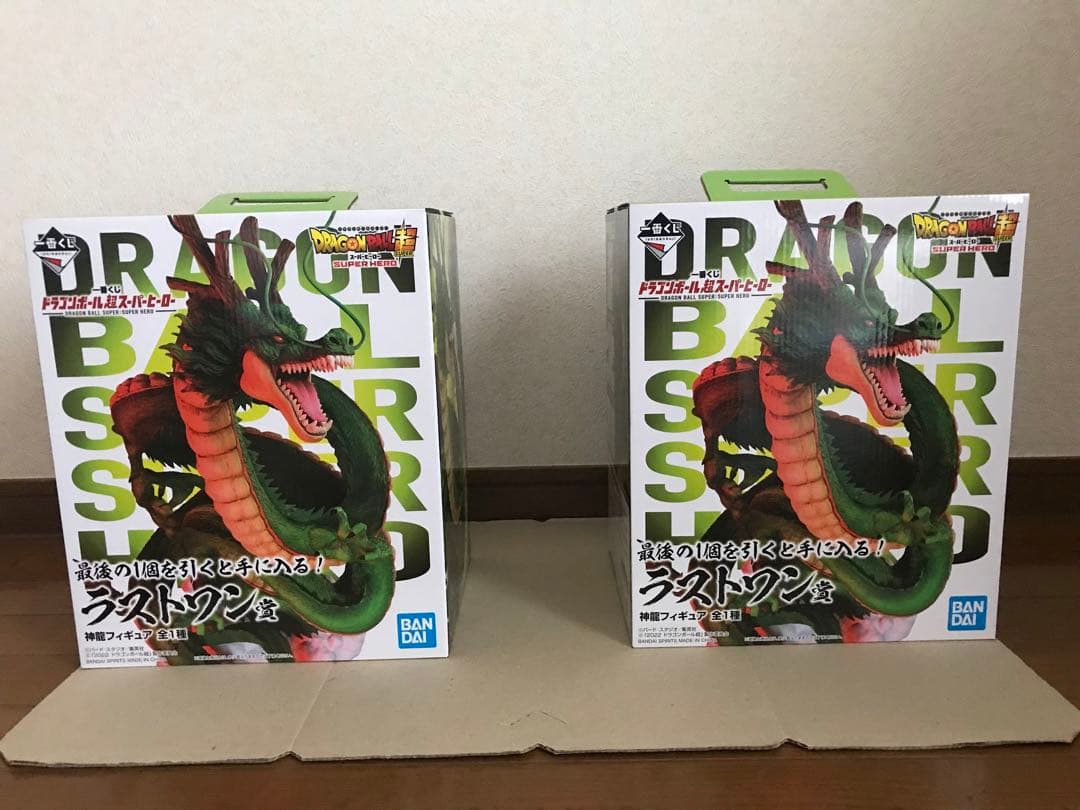 【未開封】一番くじ　ドラゴンボール超　スーパーヒーロー ラストワン賞　神龍×2