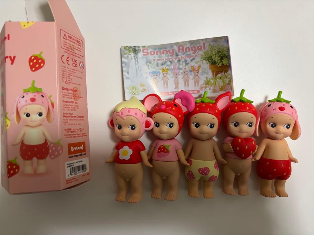SonnyAngel ソニーエンジェル ストローベリーラブシリーズ　セミコンプ