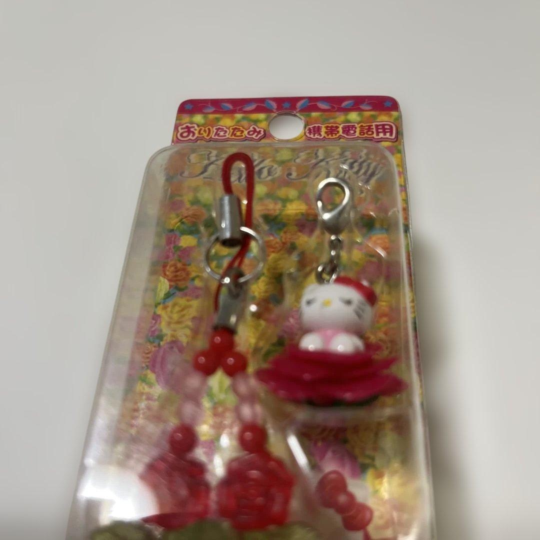 ハローキティ バラ ストラップセット 2003年 サンリオ レア