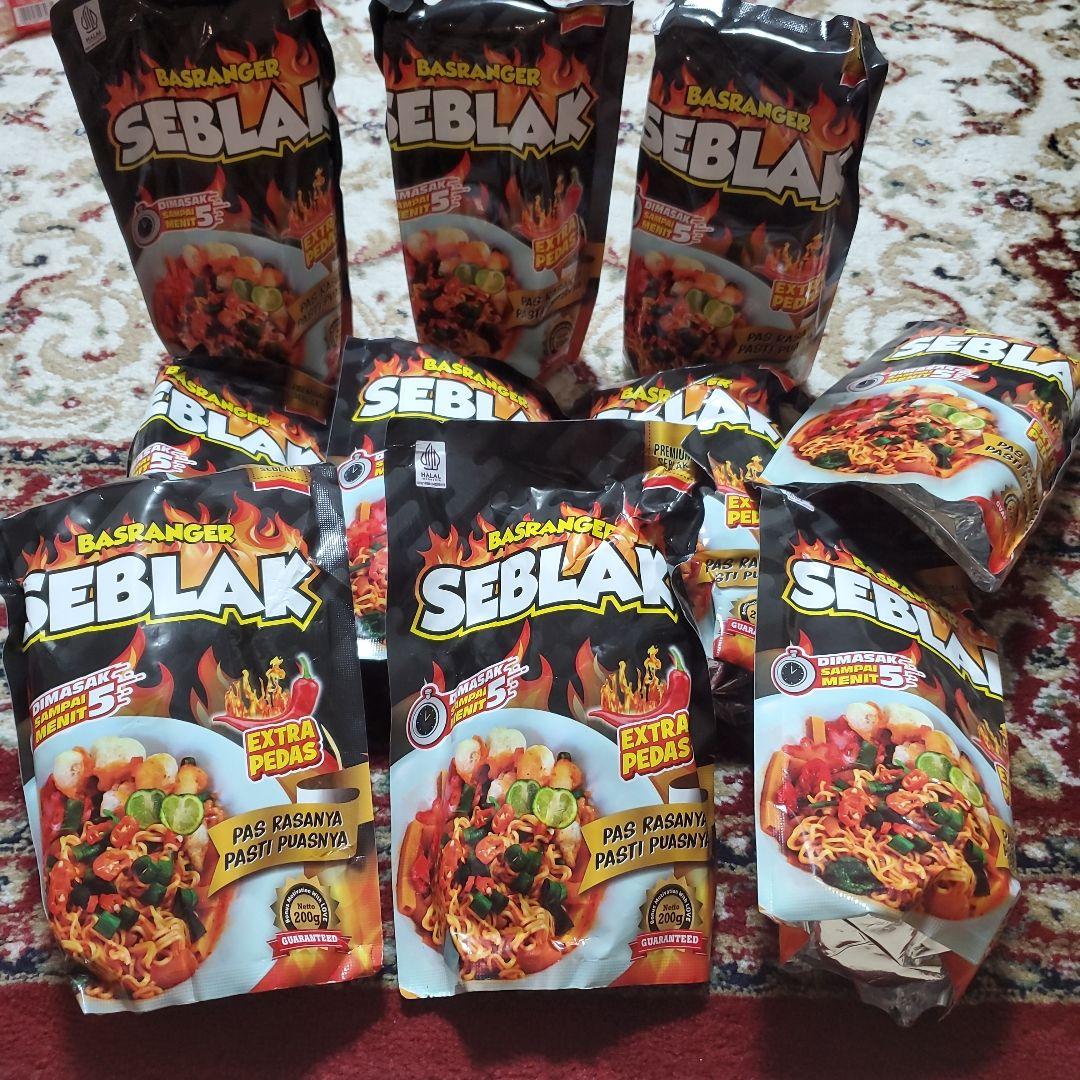 BIGセール❗今月末の価格‼️早者勝ち‼️Seblak 10袋セット