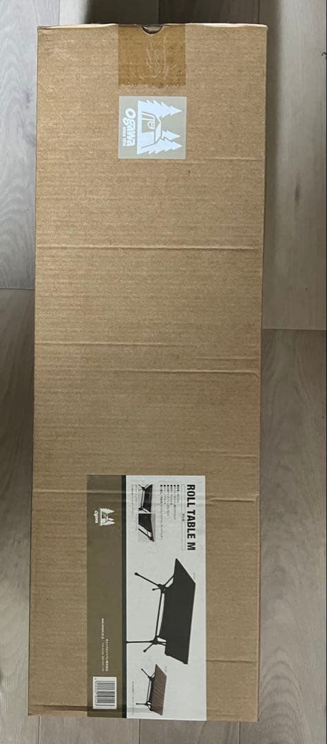 オガワ　ロールテーブルM　1914 90 ブラック　新品未使用