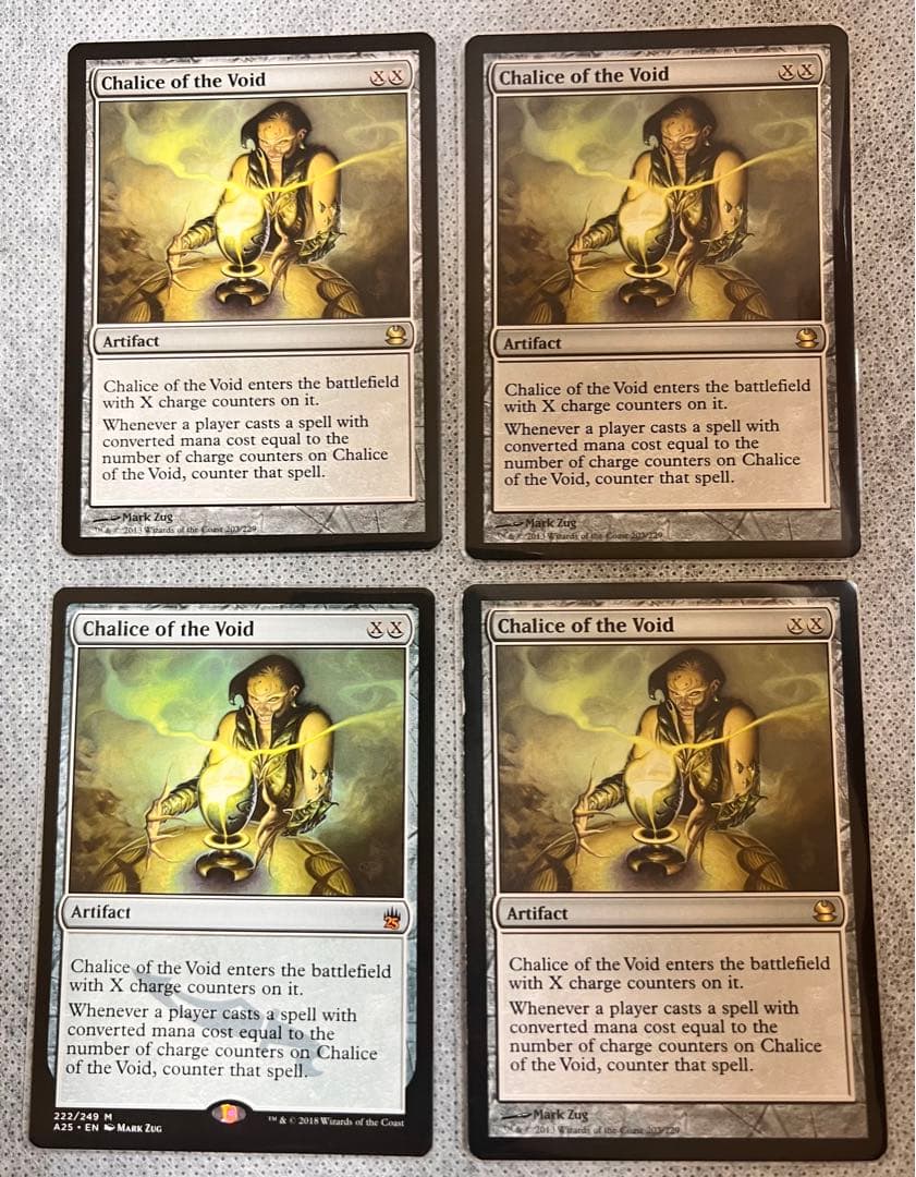 【MTG】虚空の杯／Chalice of the Void EN 4枚セット