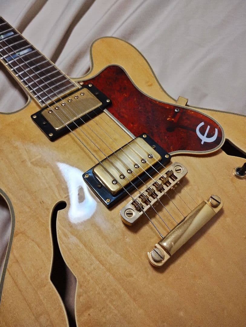 Epiphone ビンテージSheraton/デッドストック品 ハードケース付き