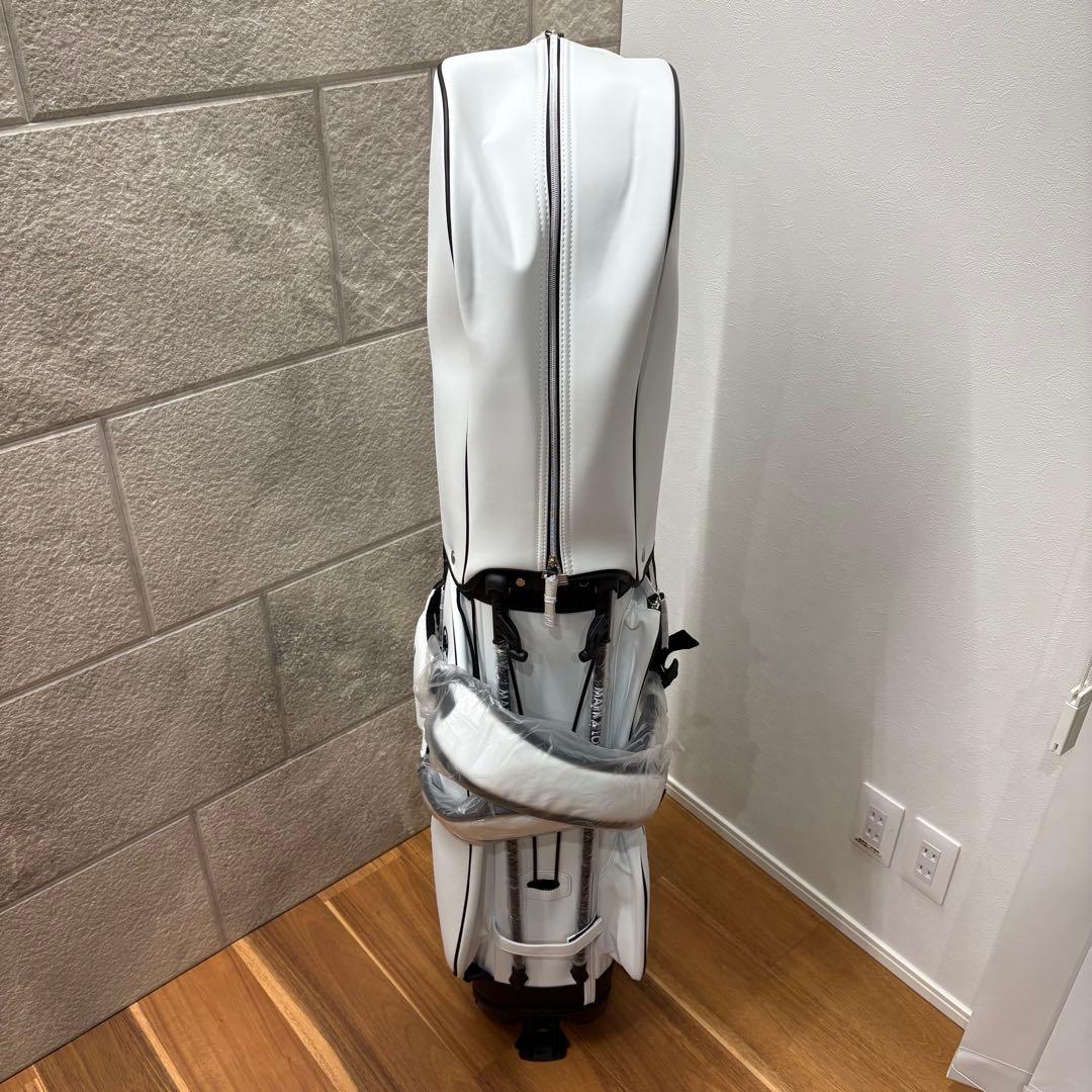 【新品】MARK & LONA GOLF キャディバッグ　ホワイト　9型