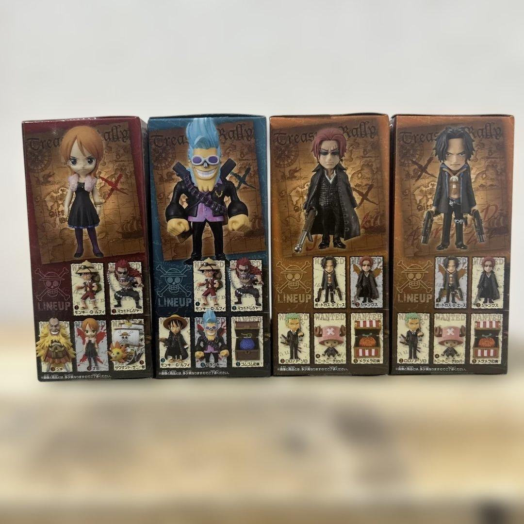 ワンピース　ワーコレフィギュア　8点セット
