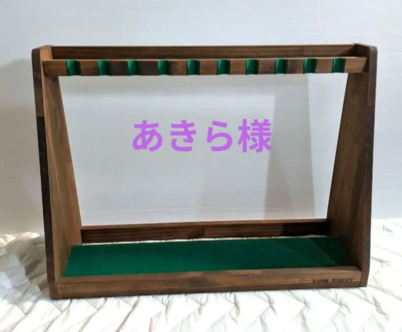 WOOD WORKS ゴルフクラブスタンド　木製　ウッドワークス　パターラック