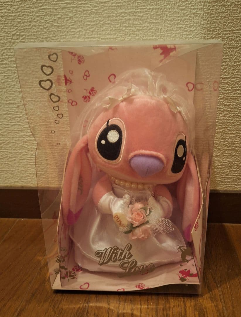 ディズニー ランド シー エンジェル スティッチ ぬいぐるみ ウェディング
