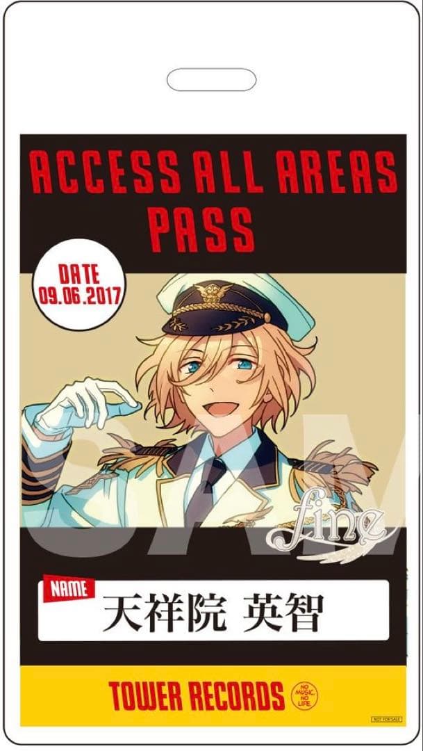 あんスタ あんさんぶるスターズ タワレコ バクステパス fine 天祥院英智