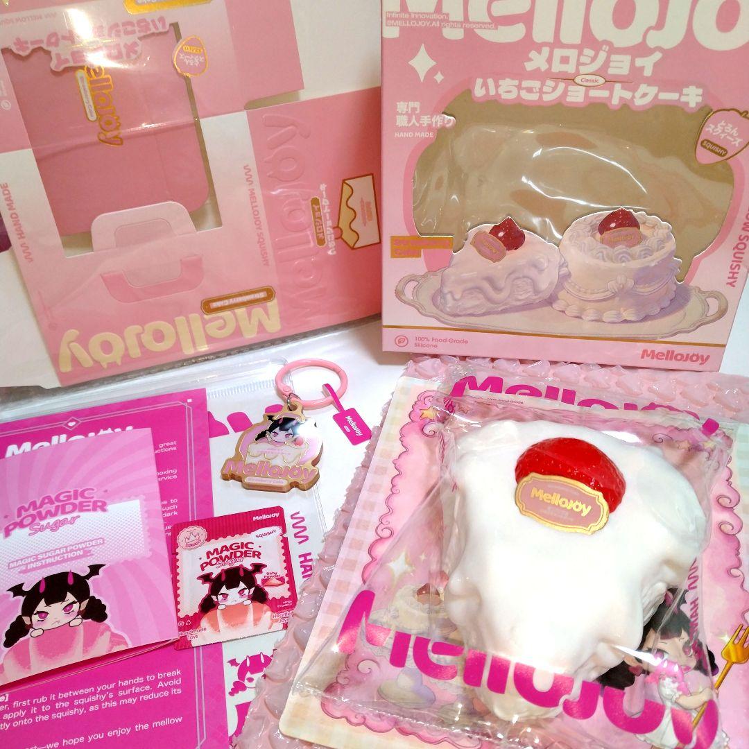 mellojoyスクイーズいちごショートケーキ スライスケーキ限定品