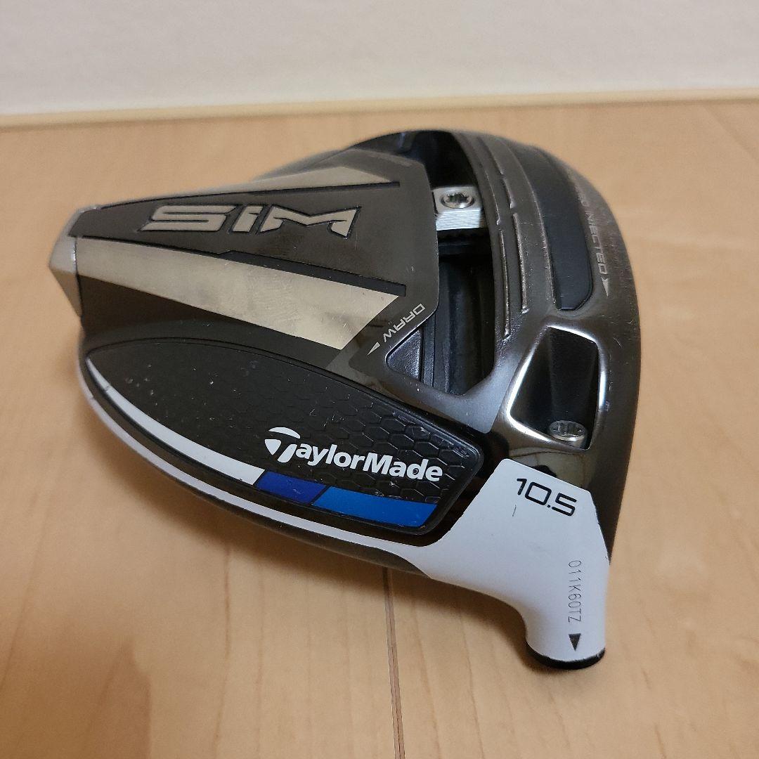 (中古)テーラーメイド　SIM　ドライバー　10.5度　ヘッドのみ