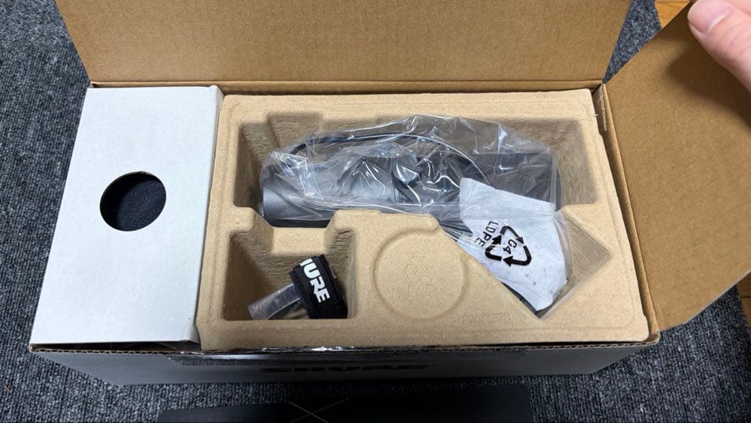 shure sm7b（未使用、超美品）
