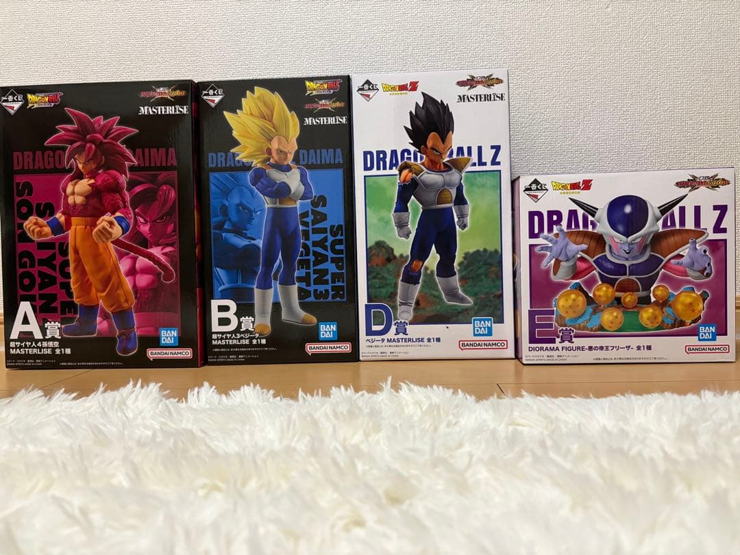 k*0様 一番くじ ドラゴンボール VSオムニバスCROSS フィギュアセット
